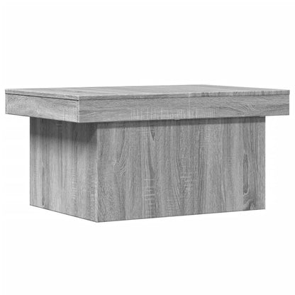 Tavolino da Salotto Grigio Sonoma 100x55x40cm Legno Multistrato | homemem39