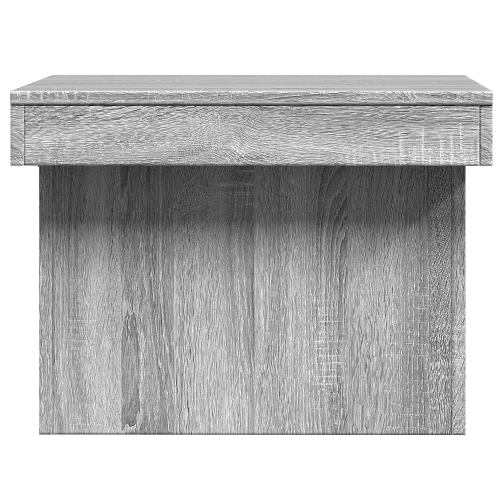Tavolino da Salotto Grigio Sonoma 100x55x40cm Legno Multistrato | homemem39