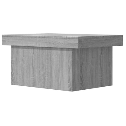 Tavolino da Salotto Grigio Sonoma 100x55x40cm Legno Multistrato