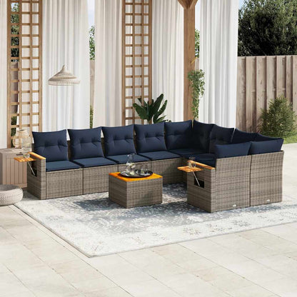 Set Divani da Giardino con Cuscini