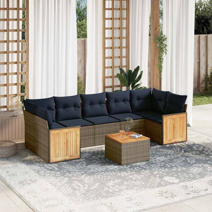 Set Divani da Giardino con Cuscini