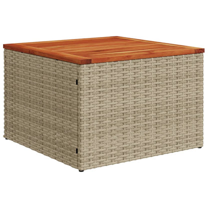 Set Divani da Giardino 12 pz con Cuscini Beige in Polyrattan | homemem39