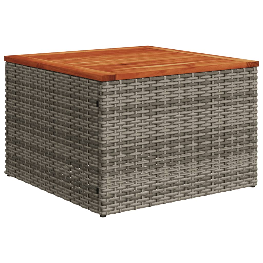 Set Divani da Giardino 12 pz con Cuscini Grigio in Polyrattan | homemem39