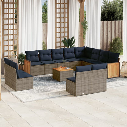 Set Divani da Giardino con Cuscini