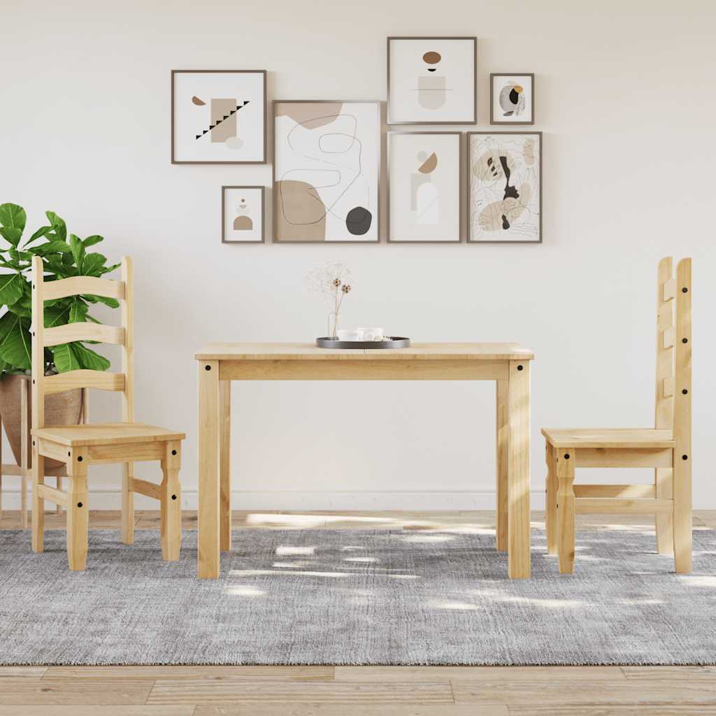 Tavolo da Pranzo PANAMA 112x60x75 cm Legno Massello Pino | homemem39