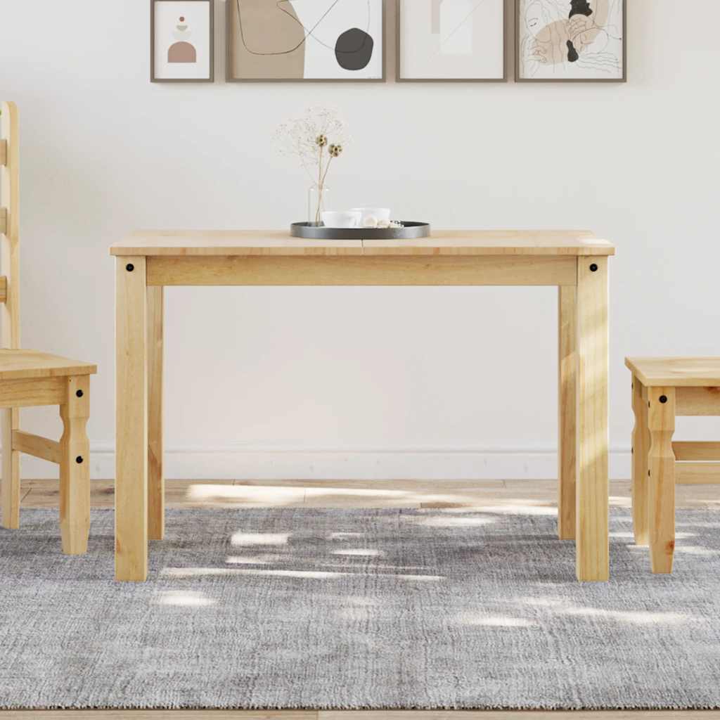 Tavolo da Pranzo PANAMA 112x60x75 cm Legno Massello Pino | homemem39