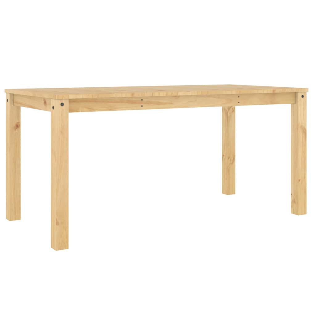 Tavolo da Pranzo PANAMA 160x80x75 cm in Legno Massello di Pino | homemem39