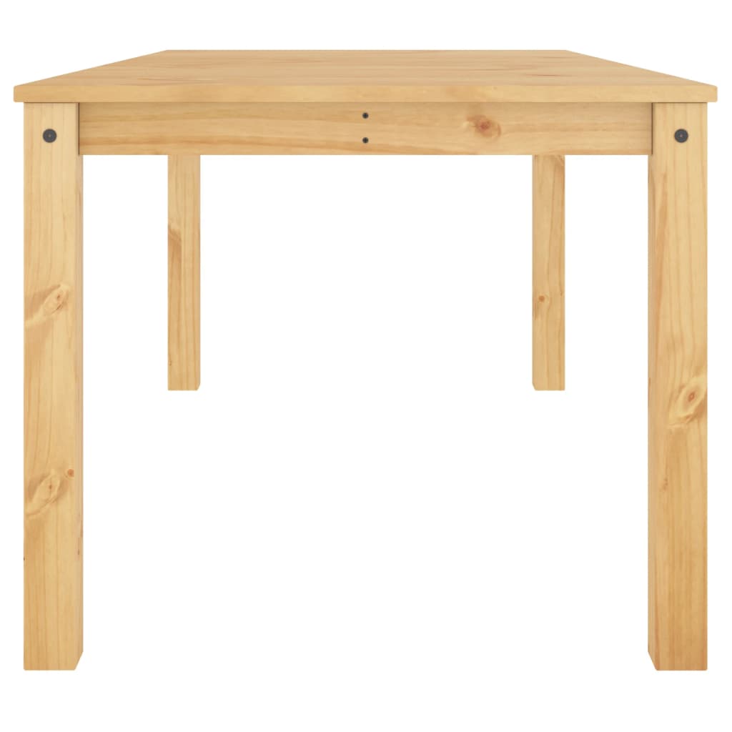 Tavolo da Pranzo PANAMA Grigio 180x90x75 cm Legno Massello Pino | homemem39