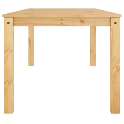 Tavolo da Pranzo PANAMA Grigio 180x90x75 cm Legno Massello Pino | homemem39