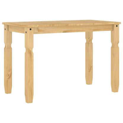 Tavolo da Pranzo Corona 112x60x75 cm in Legno Massello di Pino | homemem39