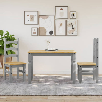 Tavolo da Pranzo Corona 112x60x75 cm in Legno Massello di Pino | homemem39