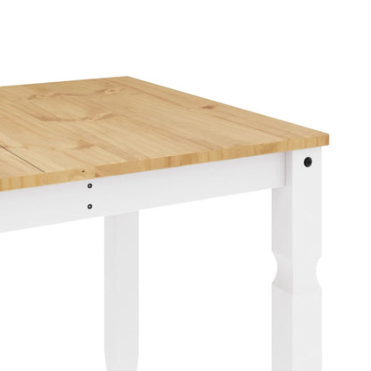 Tavolo da Pranzo Corona 160x80x75 cm in Legno Massello di Pino | homemem39