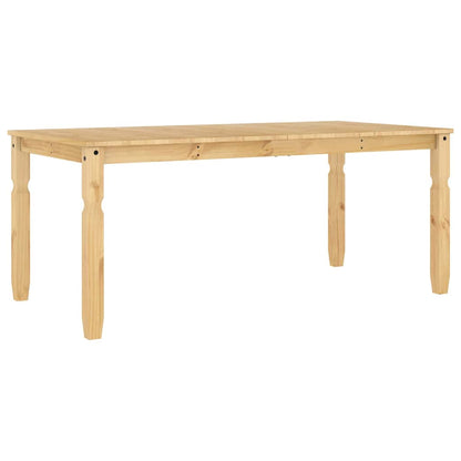 Tavolo da Pranzo Corona 180x90x75 cm in Legno Massello di Pino | homemem39