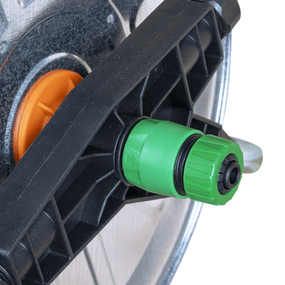 Avvolgitubo a Parete per Tubo Flessibile 50 m 1/2" o 35 m 3/4