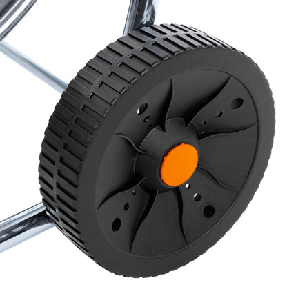 Carrello Avvolgitubo per Tubo Flessibile 80 m 3/4" in Acciaio