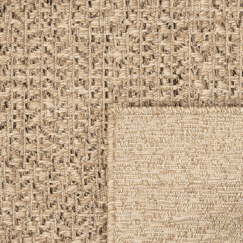 Tappeto ZIZUR 240x340 cm Aspetto Iuta per Interni ed Esterni | homemem39