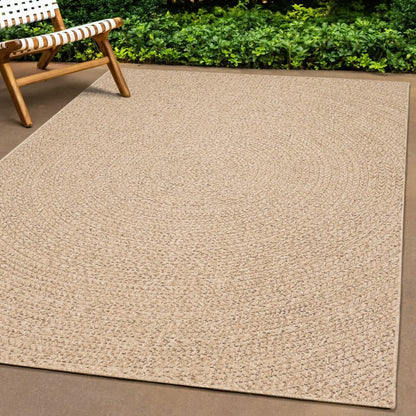 Tappeto ZIZUR 240x340 cm Aspetto Iuta per Interni ed Esterni | homemem39