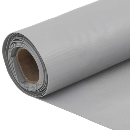 Paravento da Balcone Grigio 400x75 cm in PVC