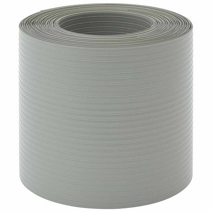 Schermi Privacy da Giardino 10 pz Grigio Pietra 252,5x19 cm PVC