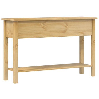 Tavolino Consolle Corona 114x34,5x73 cm Legno Massello di Pino - homemem39