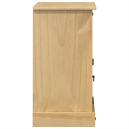 Credenza Corona 80x40x75 cm in Legno Massello di Pino