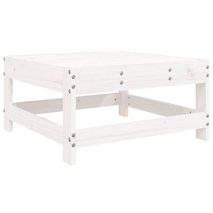 Set Divani da Giardino 8 pz in Legno Massello di Pino Bianco - homemem39