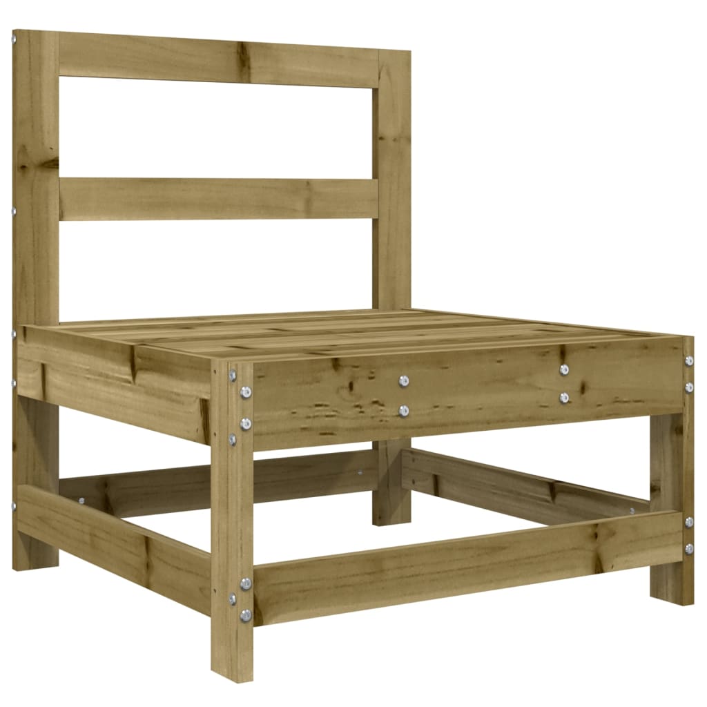 Set Divani da Giardino 6 pz in Legno Impregnato di Pino - homemem39