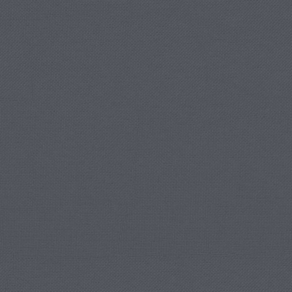 Set Salotto Giardino 5pz con Cuscini Bianco Legno Massello Pino