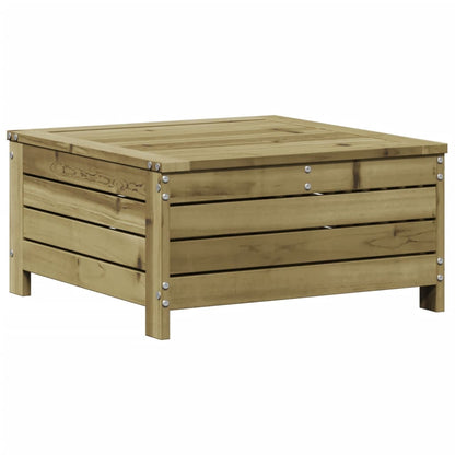 Set Divani da Giardino 3pz con Cuscini Legno Impregnato di Pino