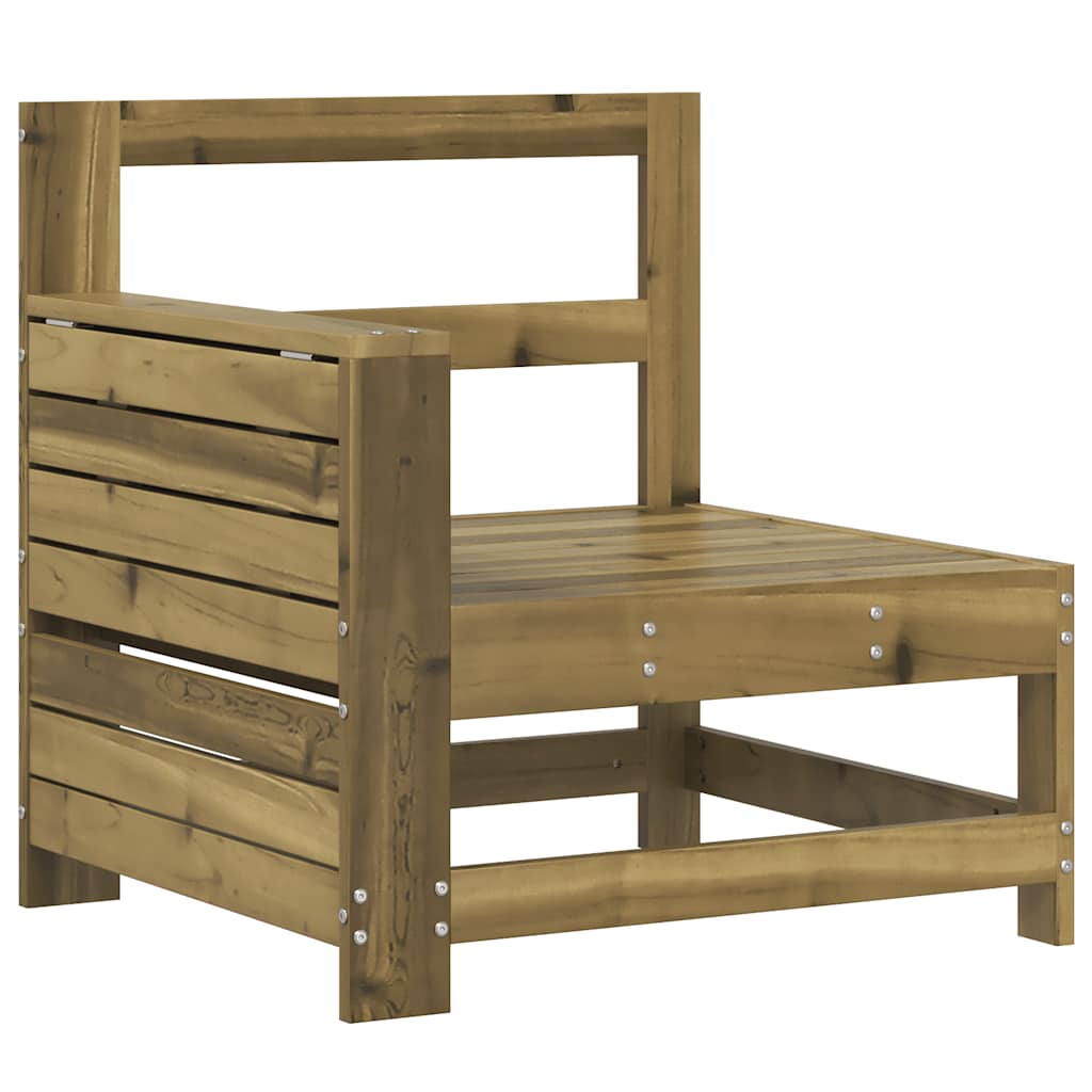 Set Divani da Giardino 4 pz in Legno Impregnato di Pino | homemem39