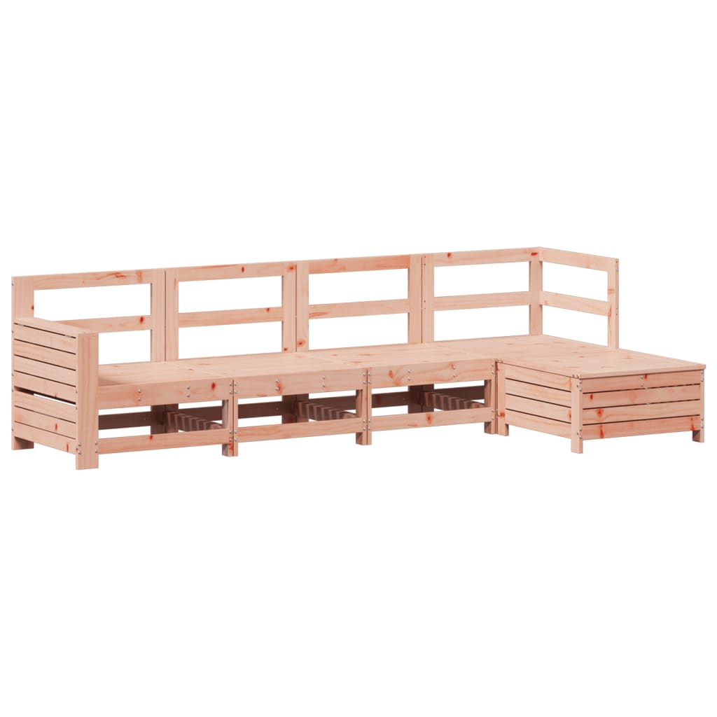 Garden Sofa Set 5 pcs in Solid Douglas Fir Wood