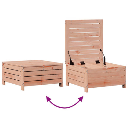 Set Divani Giardino 7 pz con Cuscini Legno Massello di Douglas - homemem39
