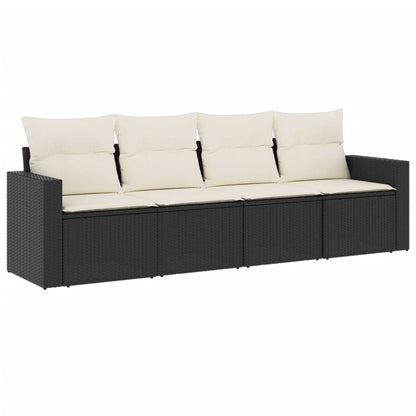 Set Divani da Giardino 4 pz con Cuscini
