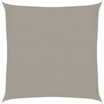 Vela Parasole 160 g/m² Quadrata Grigio Chiaro 2x2 m in HDPE | homemem39