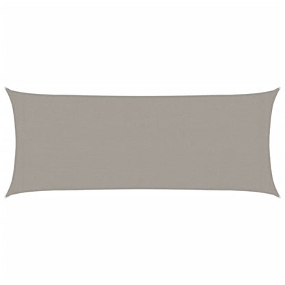Vela Parasole 160 g/m² Rettangolare Grigio Chiaro 2x4,5 m HDPE