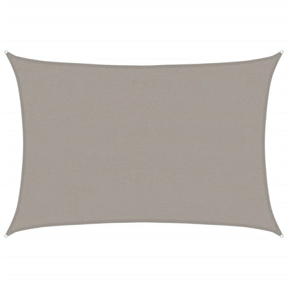 Vela Parasole 160 g/m² Rettangolare Grigio Chiaro 4x5 m in HDPE | homemem39
