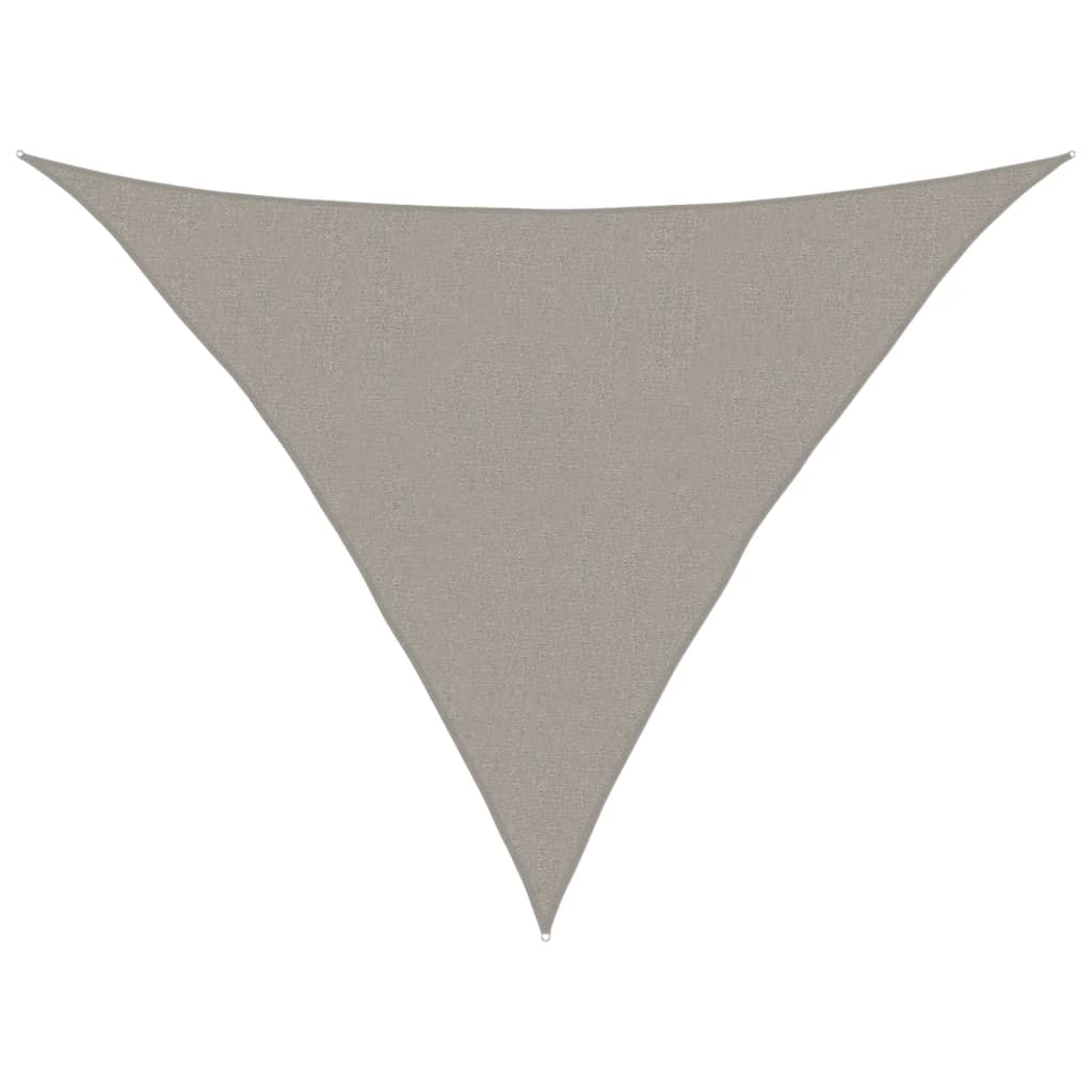 Vela Parasole 160 g/m² Triangolare 2,5x2,5x3,5 m in HDPE | homemem39