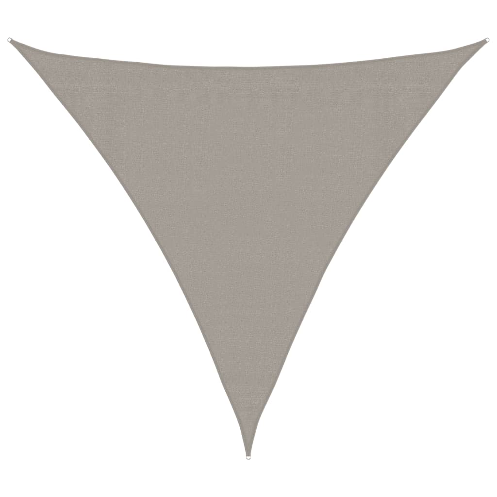 Vela Parasole 160 g/m² Triangolare 3x3x3 m in HDPE | homemem39