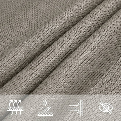 Vela Parasole 160 g/m² Triangolare 4x5x6,8 m in HDPE | homemem39