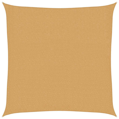 Vela Parasole 160 g/m² Quadrata Sabbia 2,5x2,5 m in HDPE