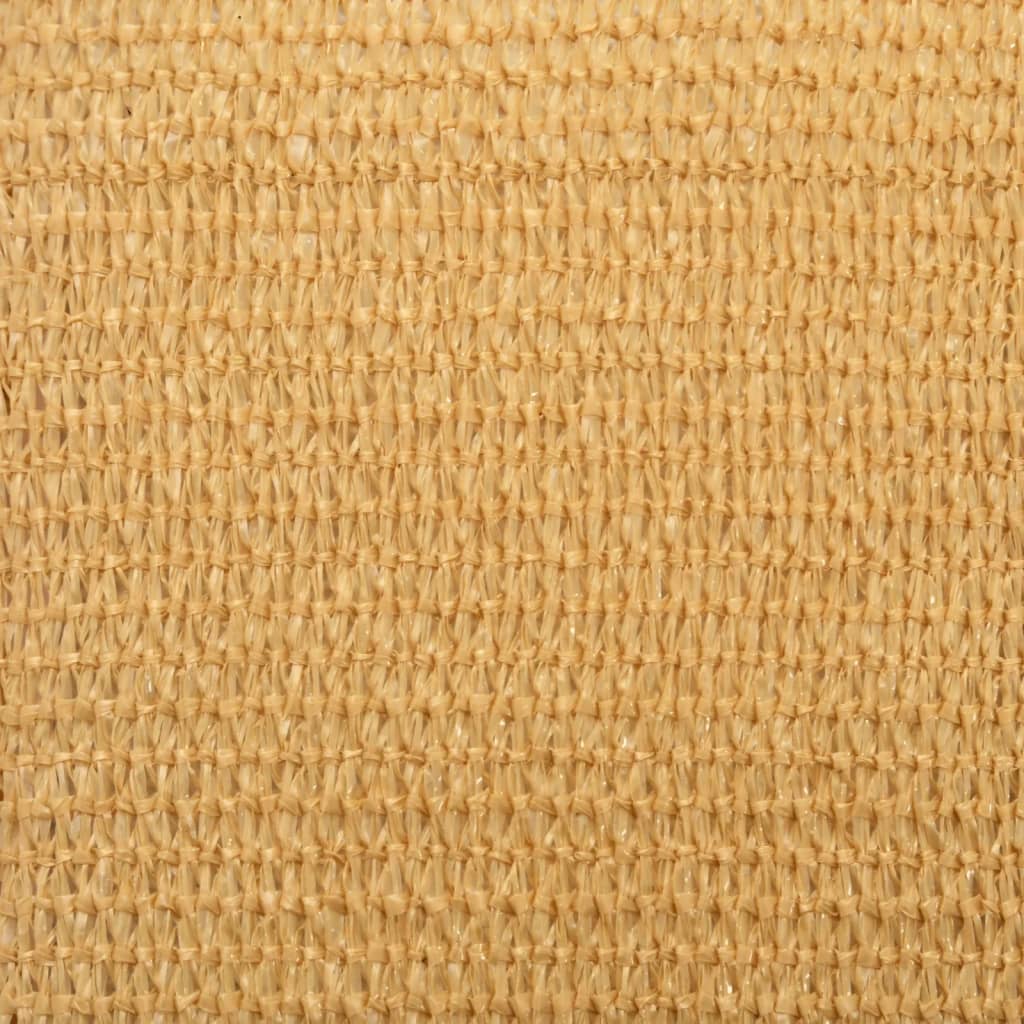 Vela Parasole 160 g/m² Quadrata Sabbia 4,5x4,5 m in HDPE