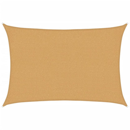 Vela Parasole 160 g/m² Rettangolare Sabbia 2x2,5 m in HDPE