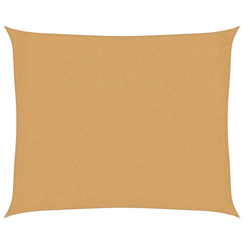 Vela Parasole 160 g/m² Rettangolare Sabbia 2,5x3 m in HDPE | homemem39