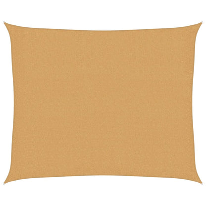 Vela Parasole 160 g/m² Rettangolare Sabbia 2,5x3 m in HDPE