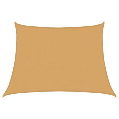 Vela Parasole 160 g/m² Trapezio Grigio Chiaro 4/5x3 m in HDPE | homemem39