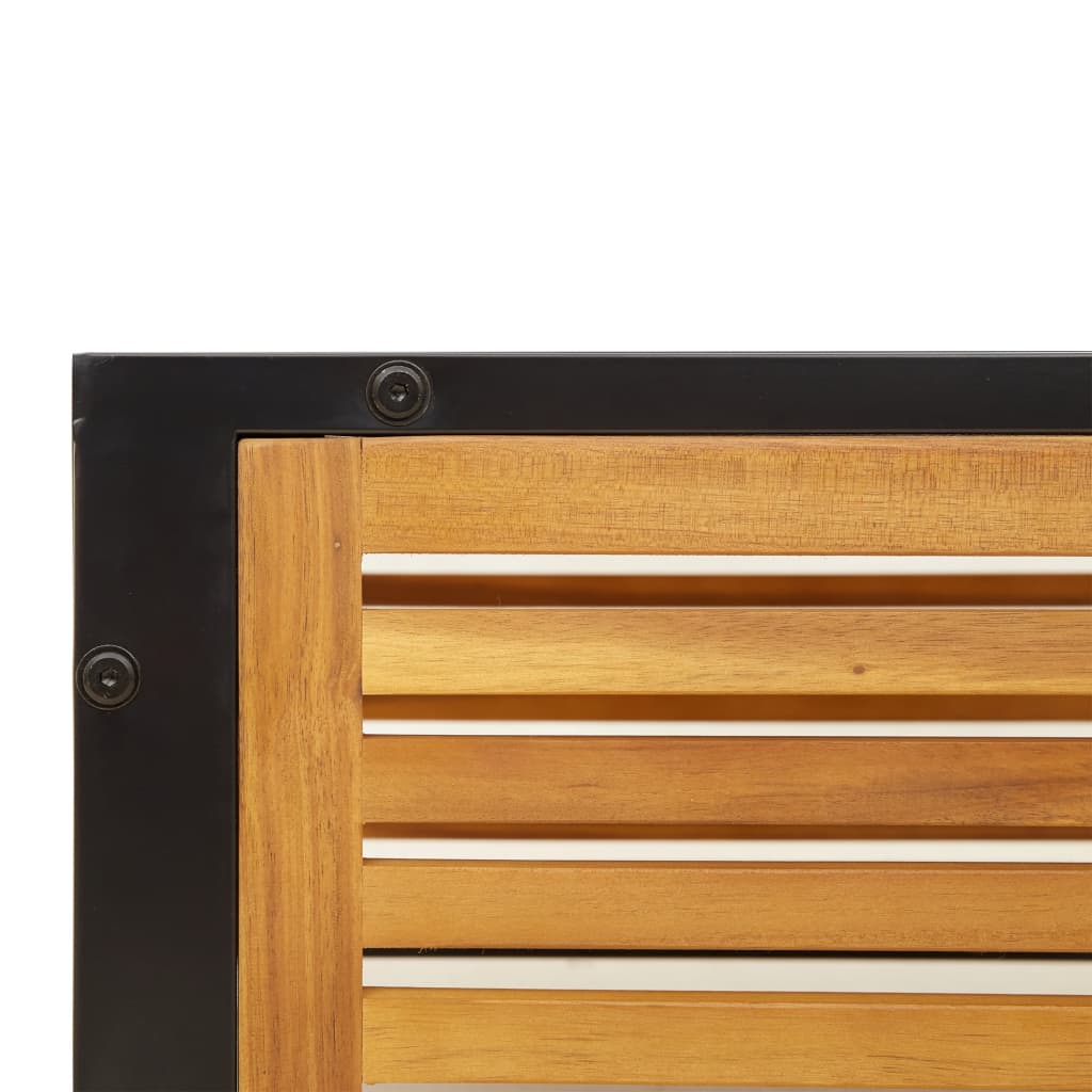 Set Divano da Giardino 5 pz con Cuscini Legno Massello Acacia - homemem39