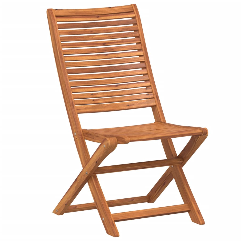 Sedie da Giardino Pieghevoli 6 pz 51x66x95 cm Legno di Acacia | homemem39
