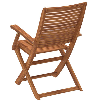 Sedie Giardino Pieghevoli 8 pz 57x66x95cm Legno Massello Acacia | homemem39