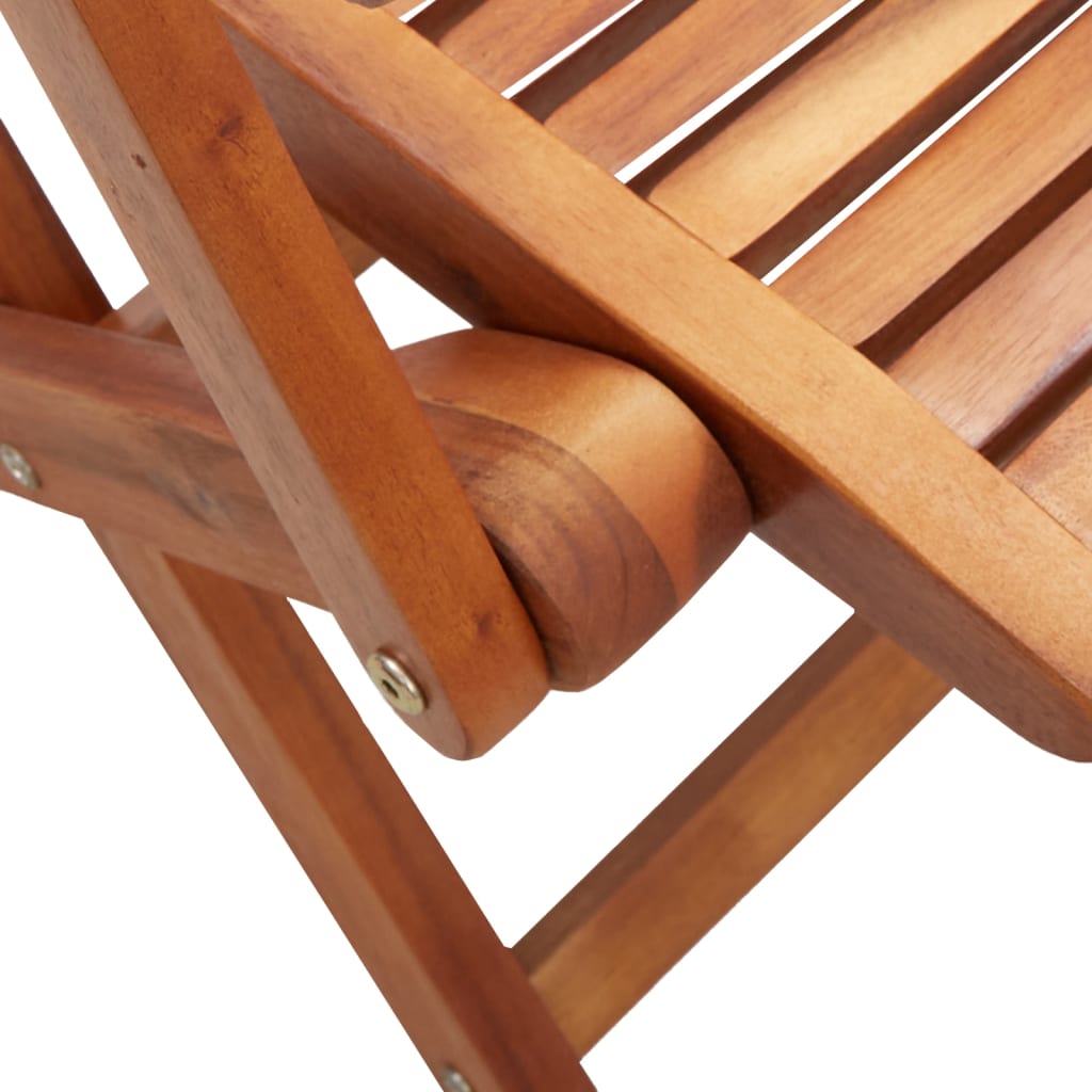 Sedie Giardino Pieghevoli 8 pz 57x66x95cm Legno Massello Acacia | homemem39