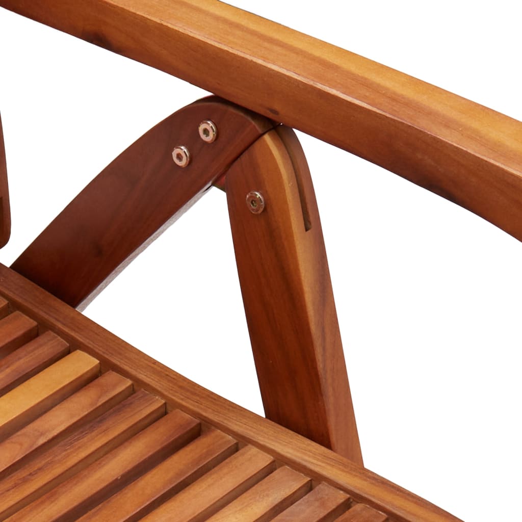 Sedie Giardino Reclinabili 8 pz 56x72x107 Legno Massello Acacia | homemem39